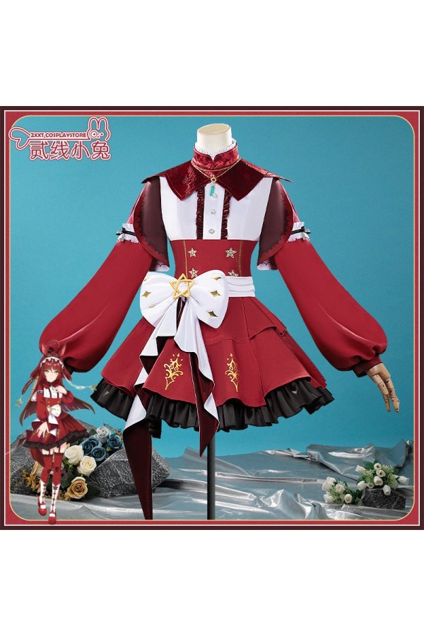 2XXT Cosplay Uma Musume Pretty Derby Red Desire Divine Raiment Race Outfit Cosplay Costume